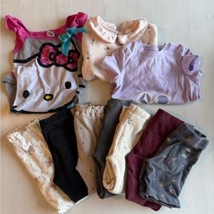 🔟 Piece‎ Toddler Girl Clothes Lot | Bundle